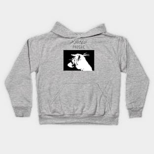 Purringly Prosaic Cat Kids Hoodie